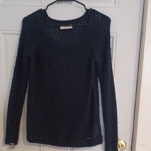 Abercrombie & Fitch Black Women's Scoop Neck Sweater